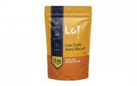 Lo! Low Carb Delights Jeera Biscuit   Pack  216 grams